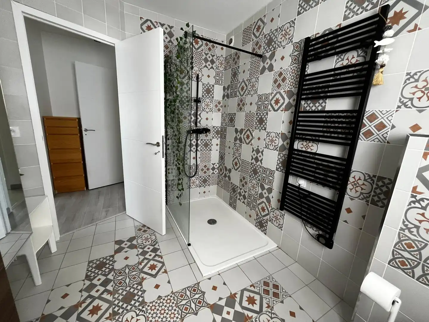 Badezimmer von Haus oder Chalet zum Verkauf in Molló mit Möbliert
