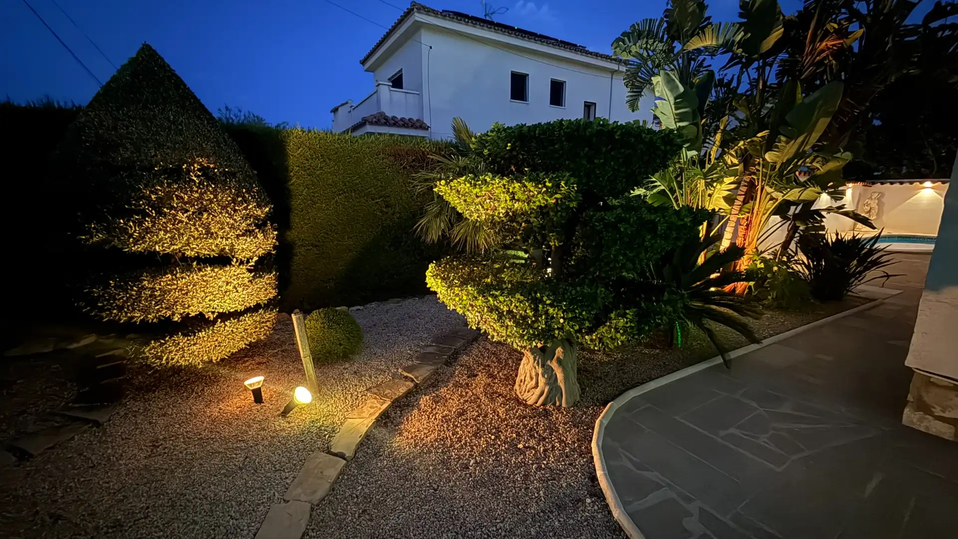 Jardín de Casa o chalet en venta en L'Ametlla de Mar  con Aire acondicionado, Jardín privado y Piscina