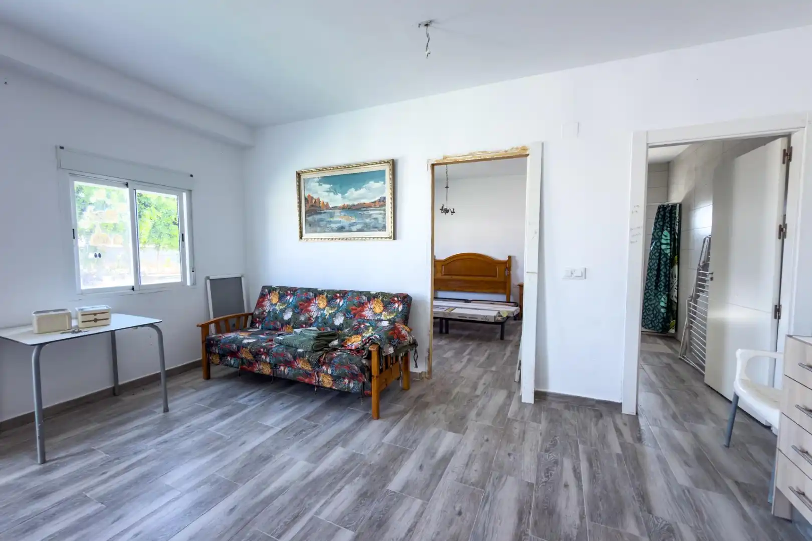Sala de estar de Finca rústica en venta en San Javier con Aire acondicionado, Calefacción y Jardín privado