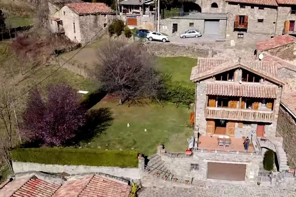 Exterior view of Houses for sale in Vilallonga de Ter  with Heating, Private garden and Terrace