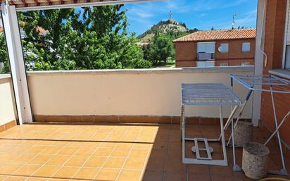 Terrace of Attic for sale in Palencia Capital  with Heating, Parquet flooring and Terrace