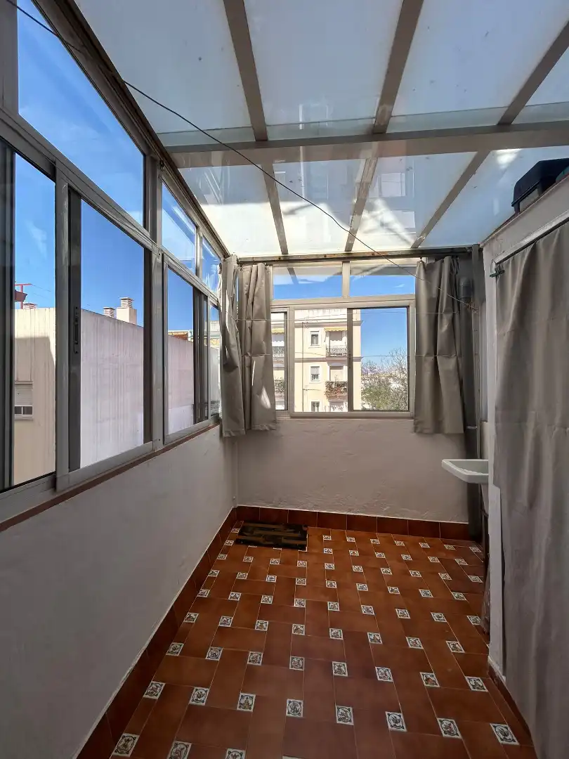 Balcony of Flat for sale in Sevilla  with Air Conditioner and Terrace