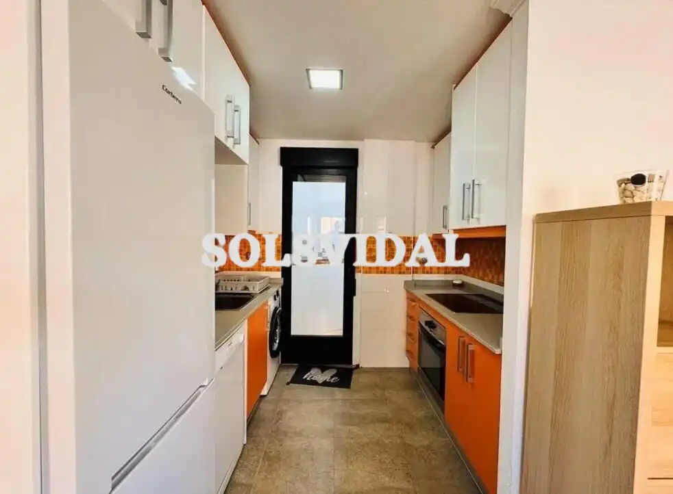 Kitchen of Flat for sale in Torrevieja  with Air Conditioner, Private garden and Furnished