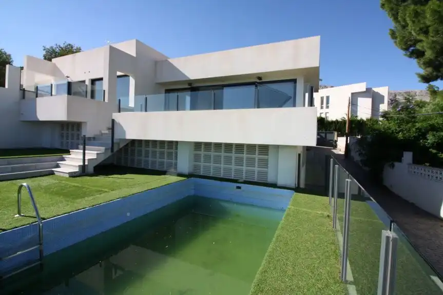 Piscina de Casa o chalet en venta en Altea con Aire acondicionado, Terraza y Piscina