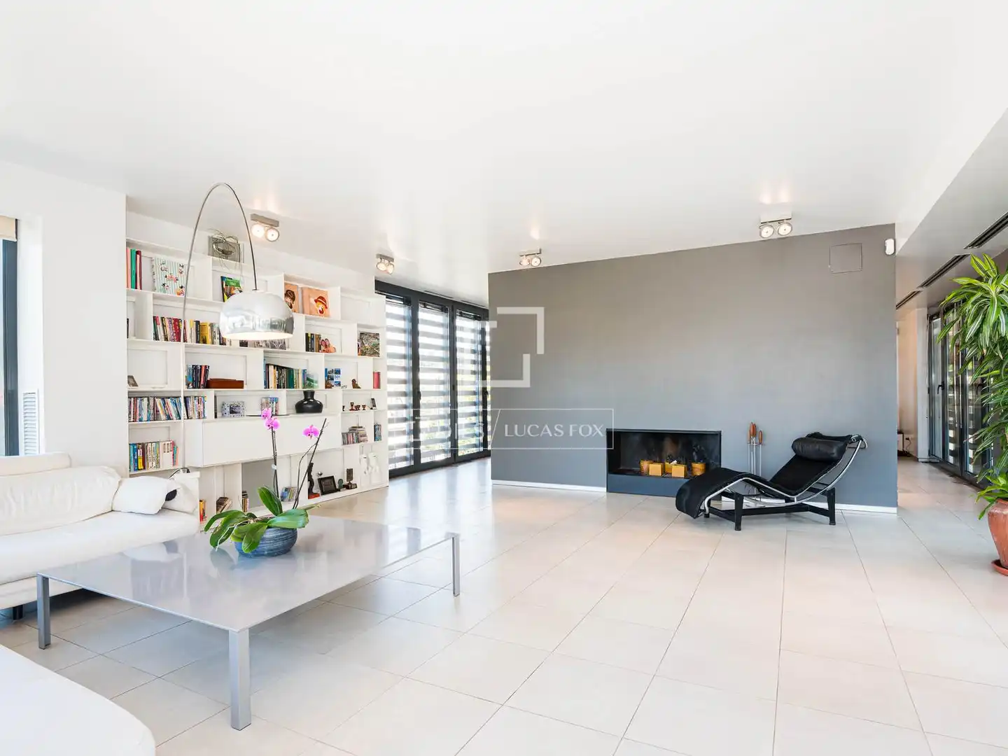 Sala d'estar de Casa o xalet en venda en Sant Cugat del Vallès amb Aire condicionat, Calefacció i Terrassa