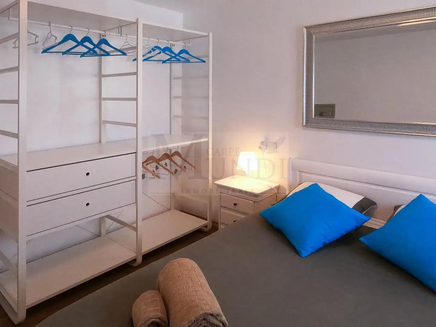 Dormitori de Apartament en venda en La Oliva amb Terrassa i Moblat