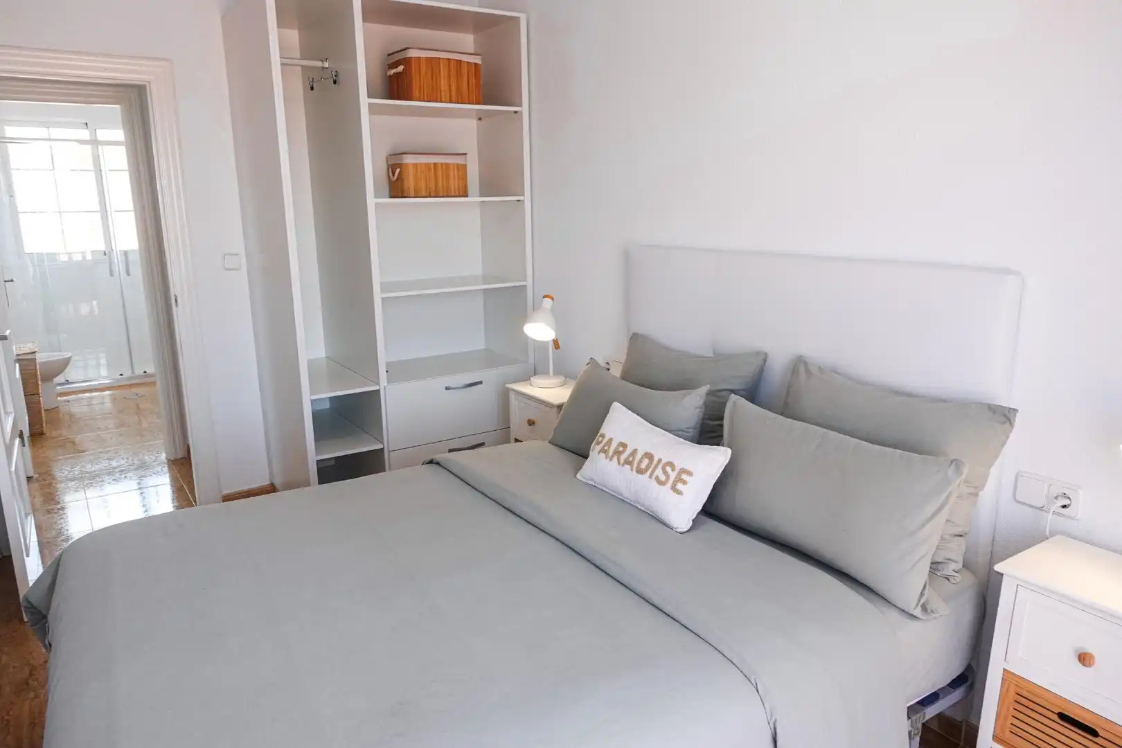 Bedroom of Houses for sale in La Manga del Mar Menor  with Air Conditioner, Heating and Private garden