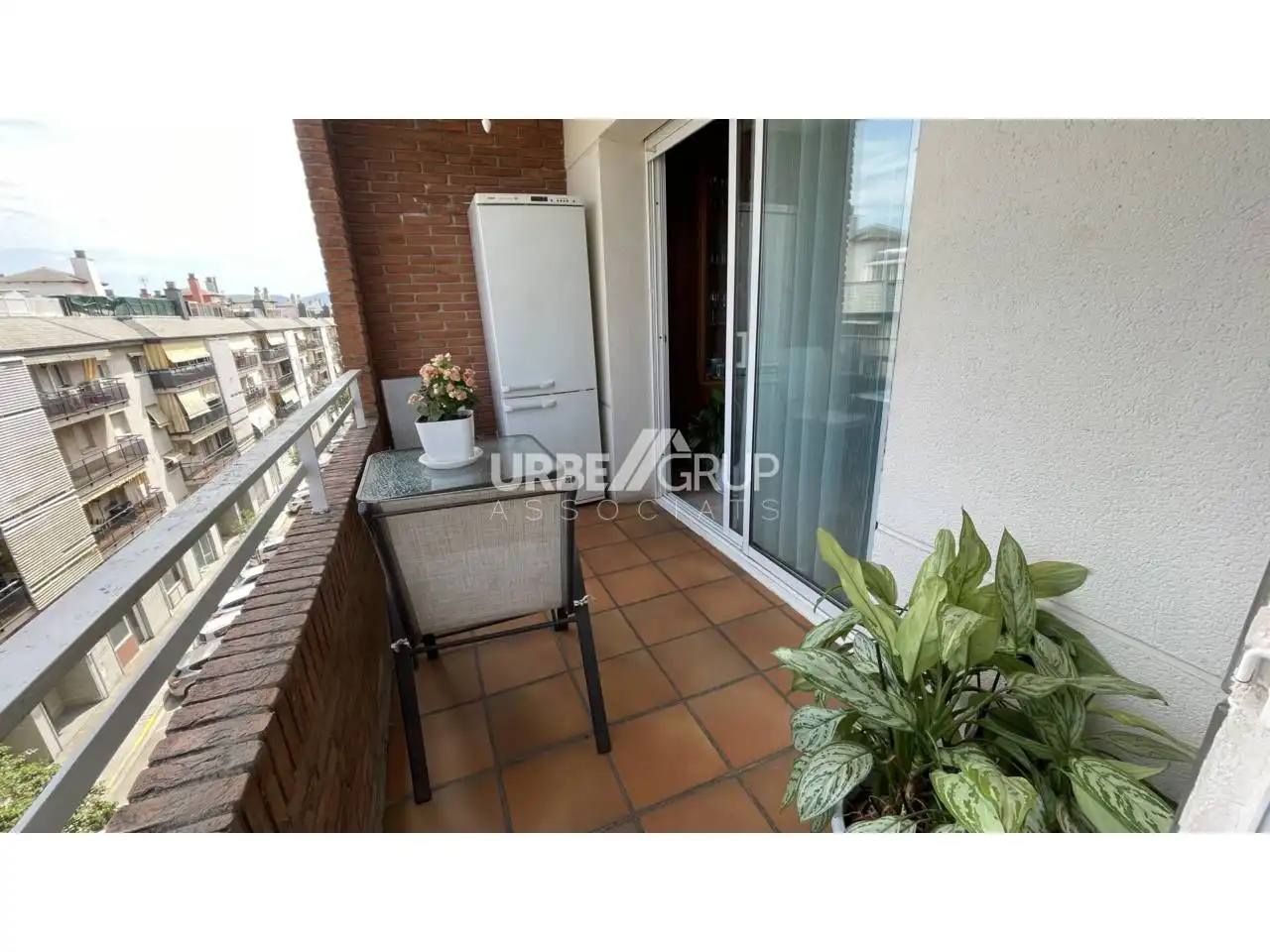 Balcony of Flat for sale in Sant Andreu de la Barca  with Heating, Terrace and Storage room