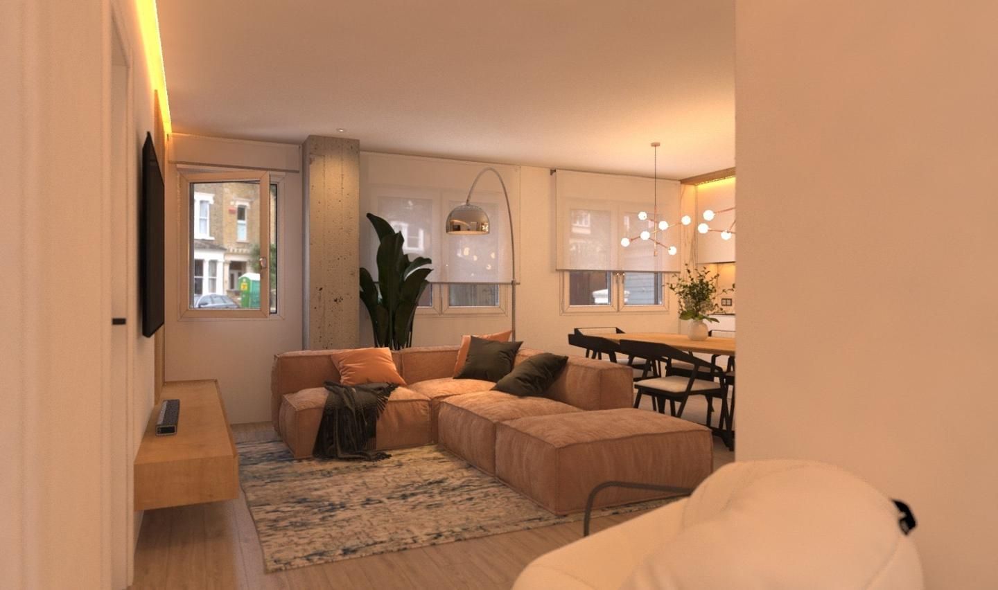 Living room of Planta baja for sale in Durango