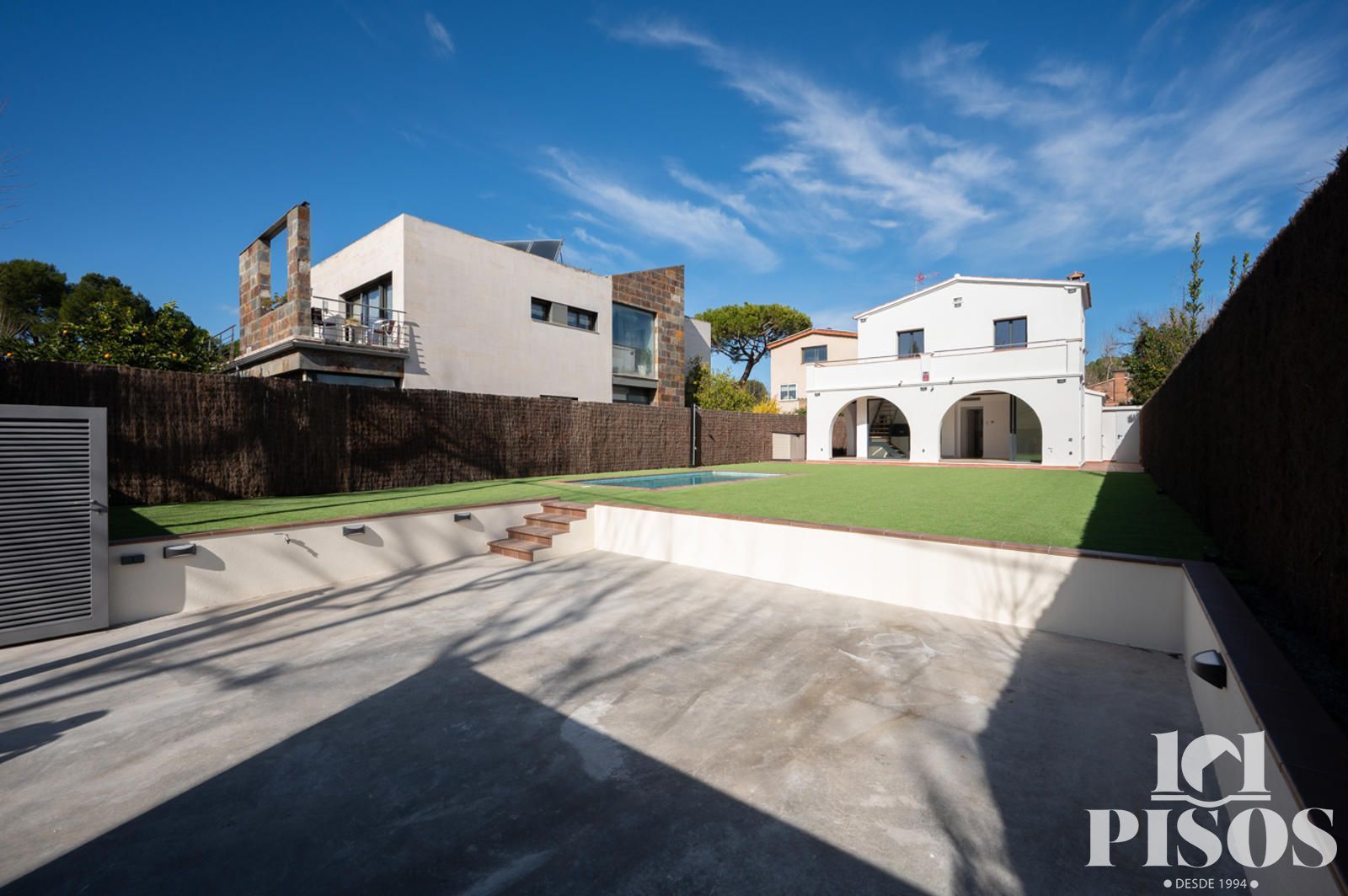 Jardí de Casa o xalet en venda en Sant Cugat del Vallès amb Aire condicionat, Calefacció i Jardí privat