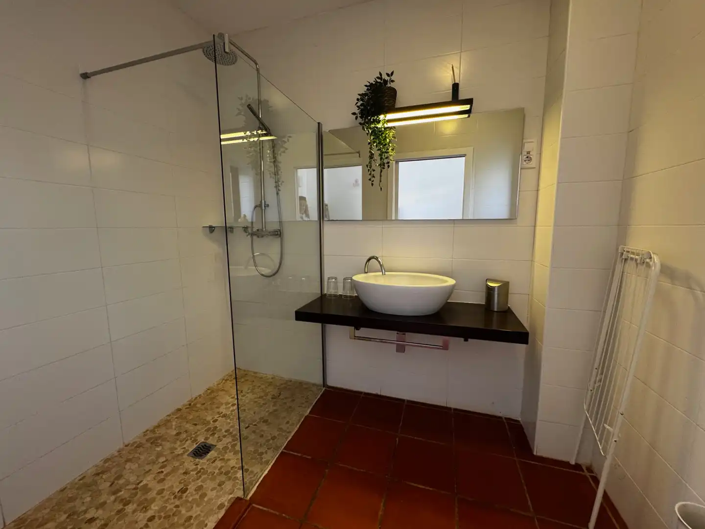 Baño de Finca rústica en venta en Lledó con Aire acondicionado, Terraza y Piscina