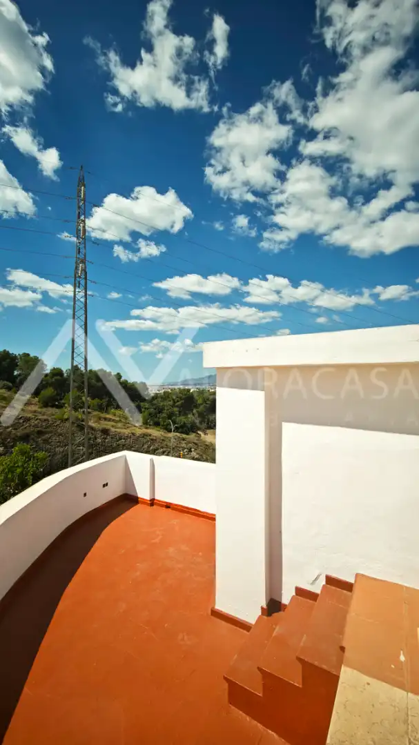 Terraza de Casa o chalet en venta en Málaga