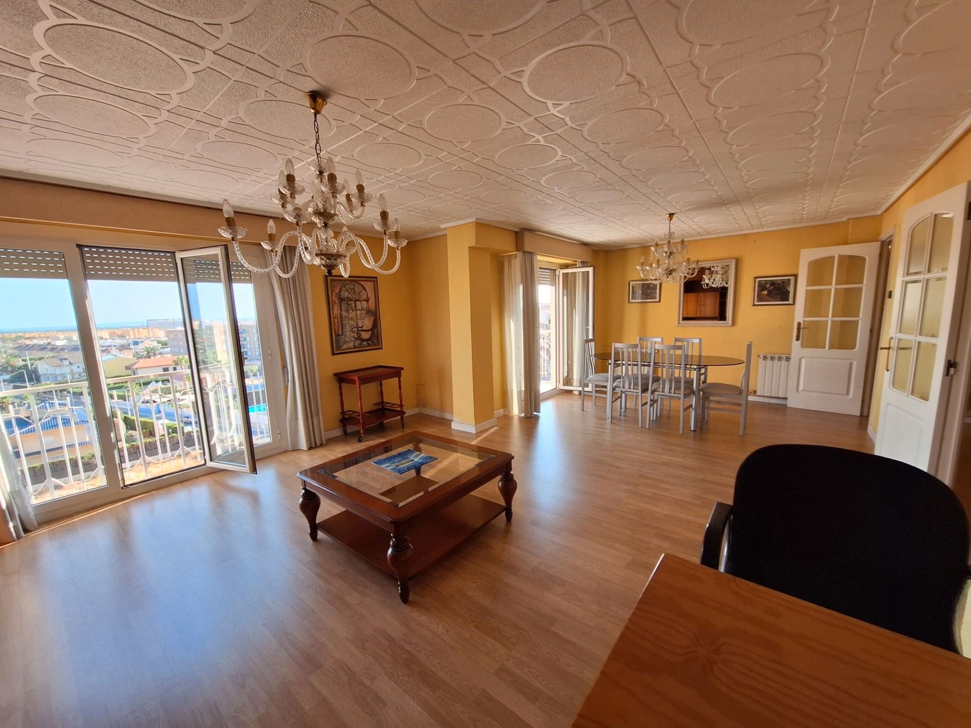Dining room of Flat for sale in Elche / Elx  with Terrace and Balcony