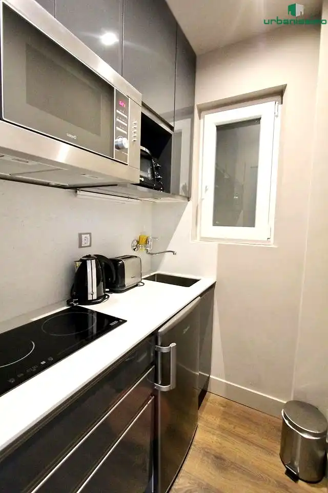 Cocina de Apartamento en venta en Madrid con Aire acondicionado, Calefacción y Amueblado
