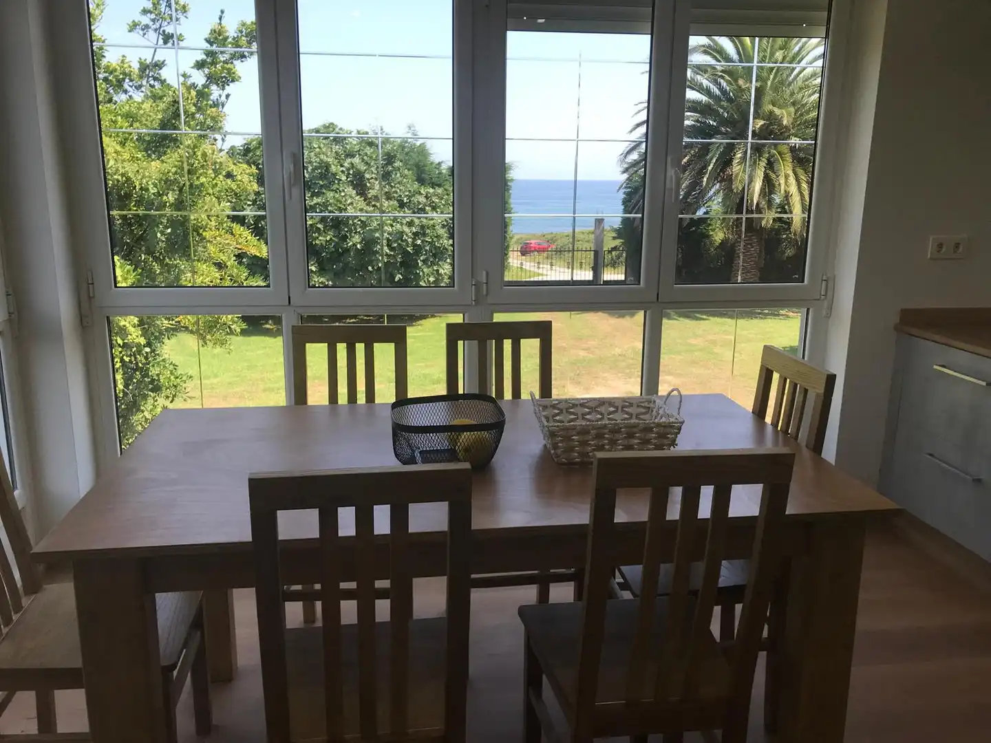 Comedor de Casa o chalet de alquiler en Foz con Jardín privado y Amueblado