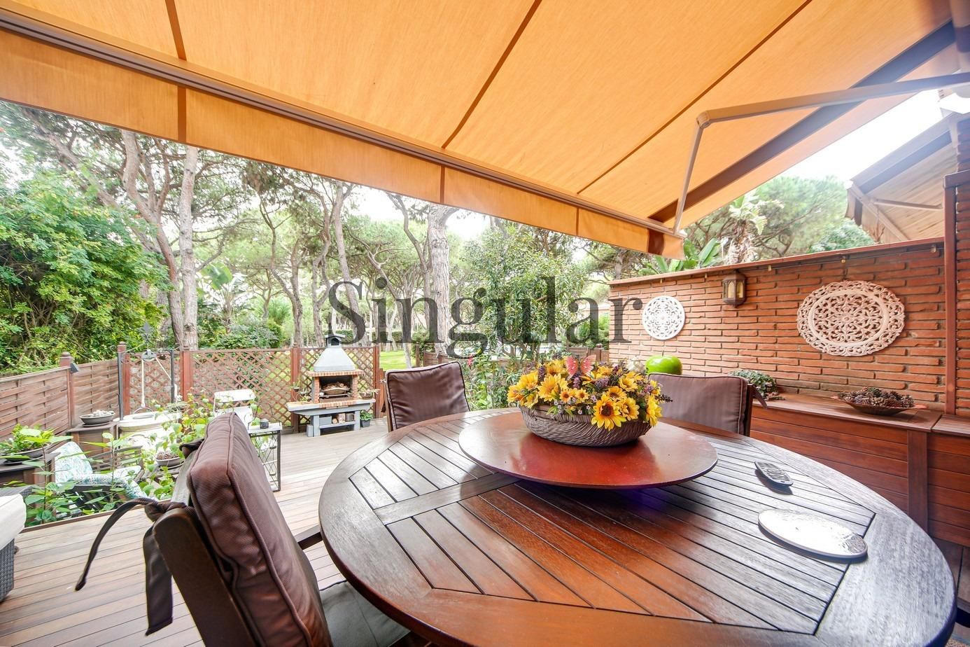 Terrace of Single-family semi-detached for sale in Gavà  with Air Conditioner, Heating and Private garden