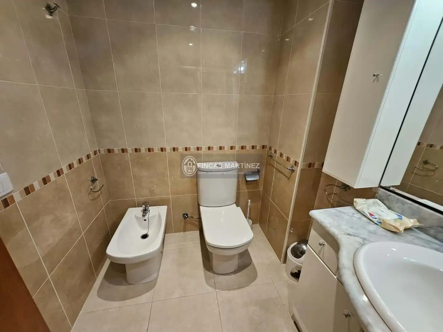 Badezimmer von Wohnung zur Miete in Cambrils mit Klimaanlage, Heizung und Terrasse