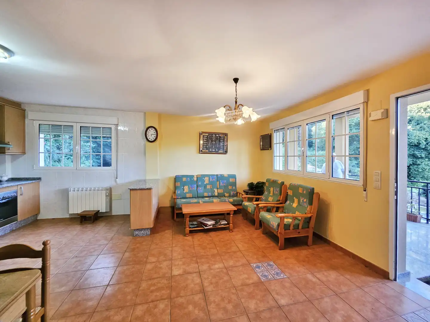 Sala de estar de Casa o chalet en venta en Bergondo, A Coruña