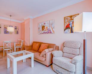 Living room of Flat to rent in  Madrid Capital  with Air Conditioner and Terrace