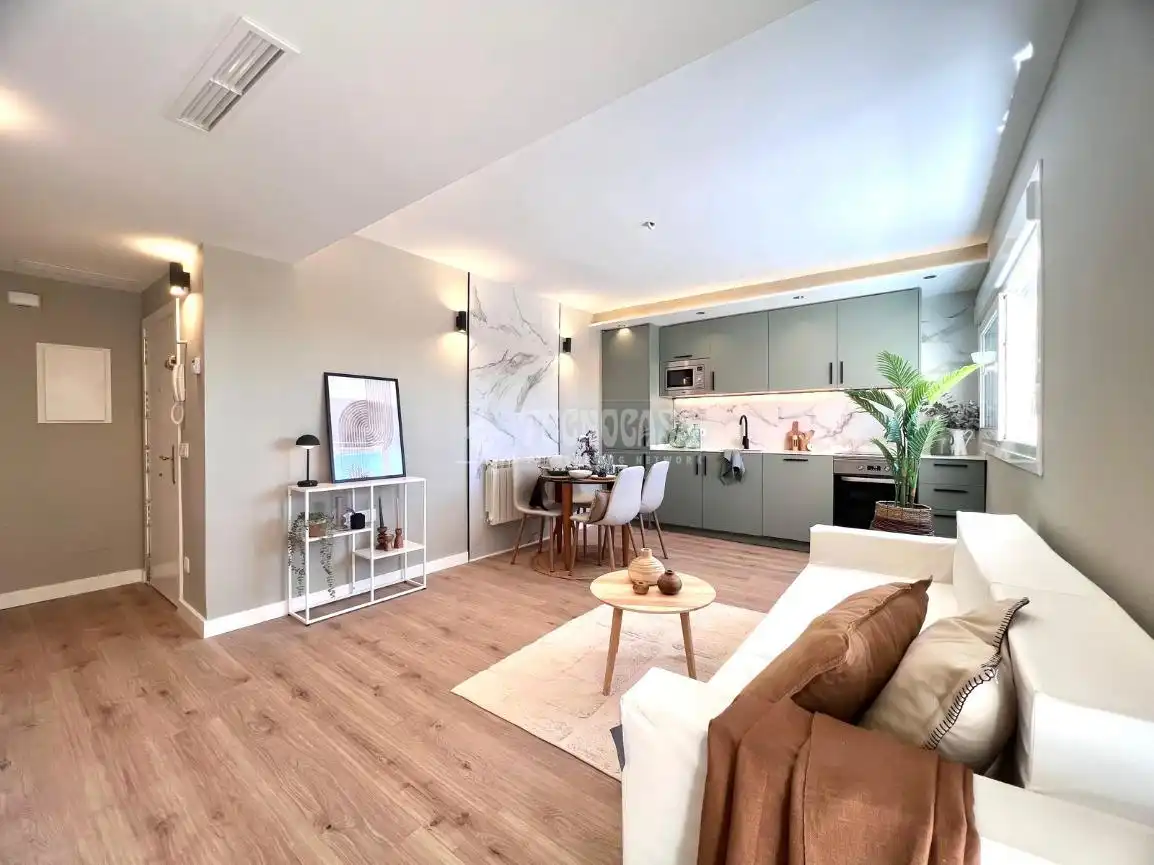Sala de estar de Piso en venta en Madrid con Aire acondicionado y Calefacción