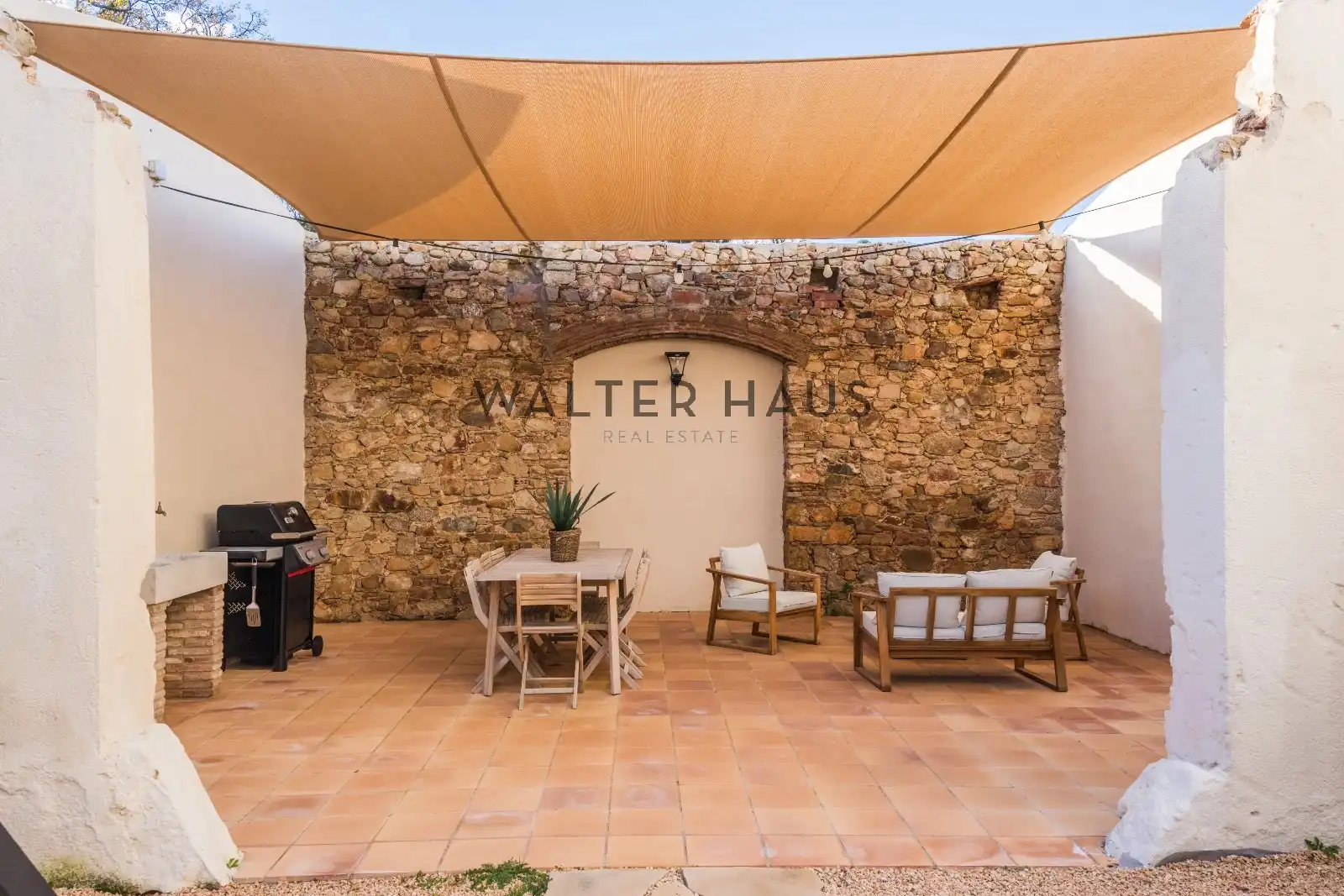 Terraza de Finca rústica en venta en Santa Cristina d'Aro con Calefacción, Jardín privado y Parquet