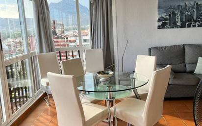 Dining room of Flat for sale in Benidorm  with Air Conditioner and Community pool