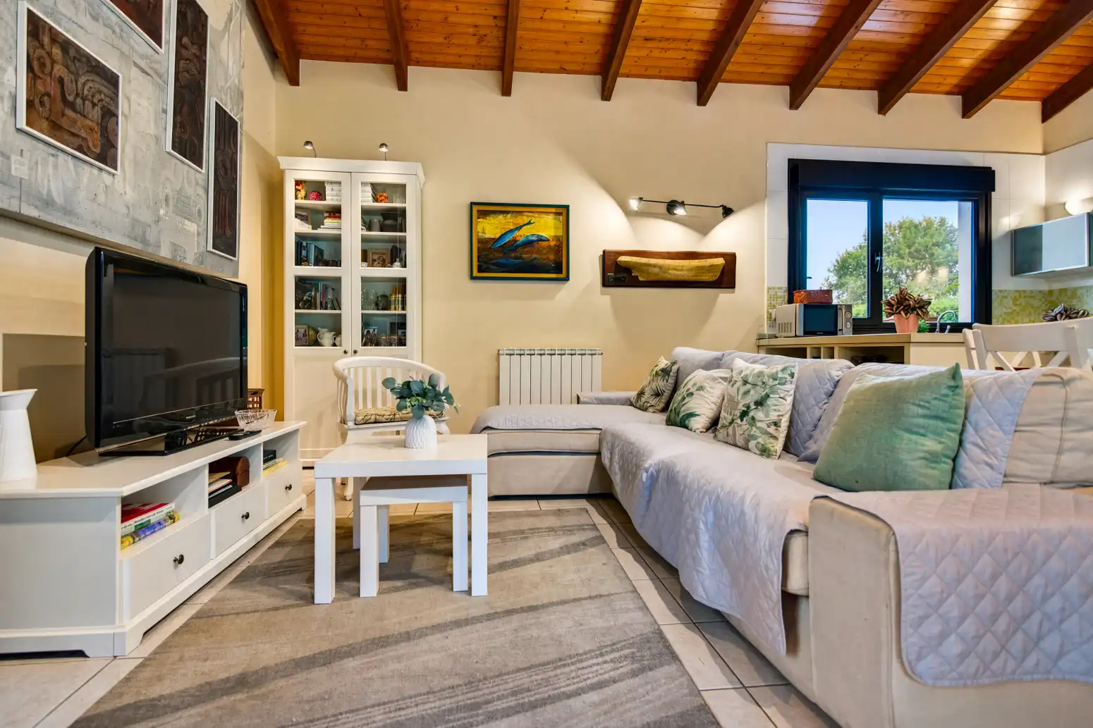 Sala de estar de Casa o chalet en venta en Cudillero, Asturias
