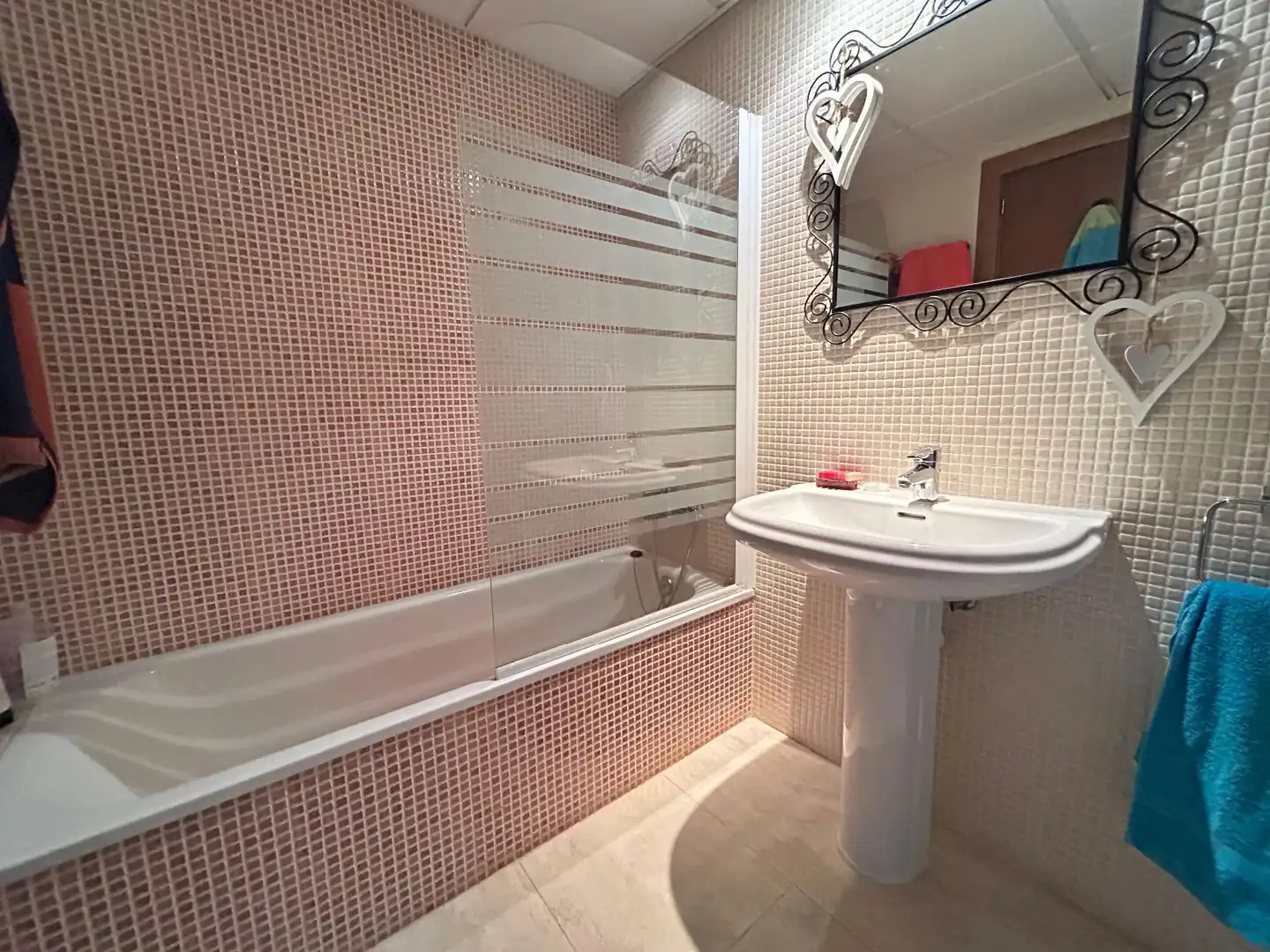 Badezimmer von Maisonette zum Verkauf in Vera mit Klimaanlage, Privatgarten und Terrasse