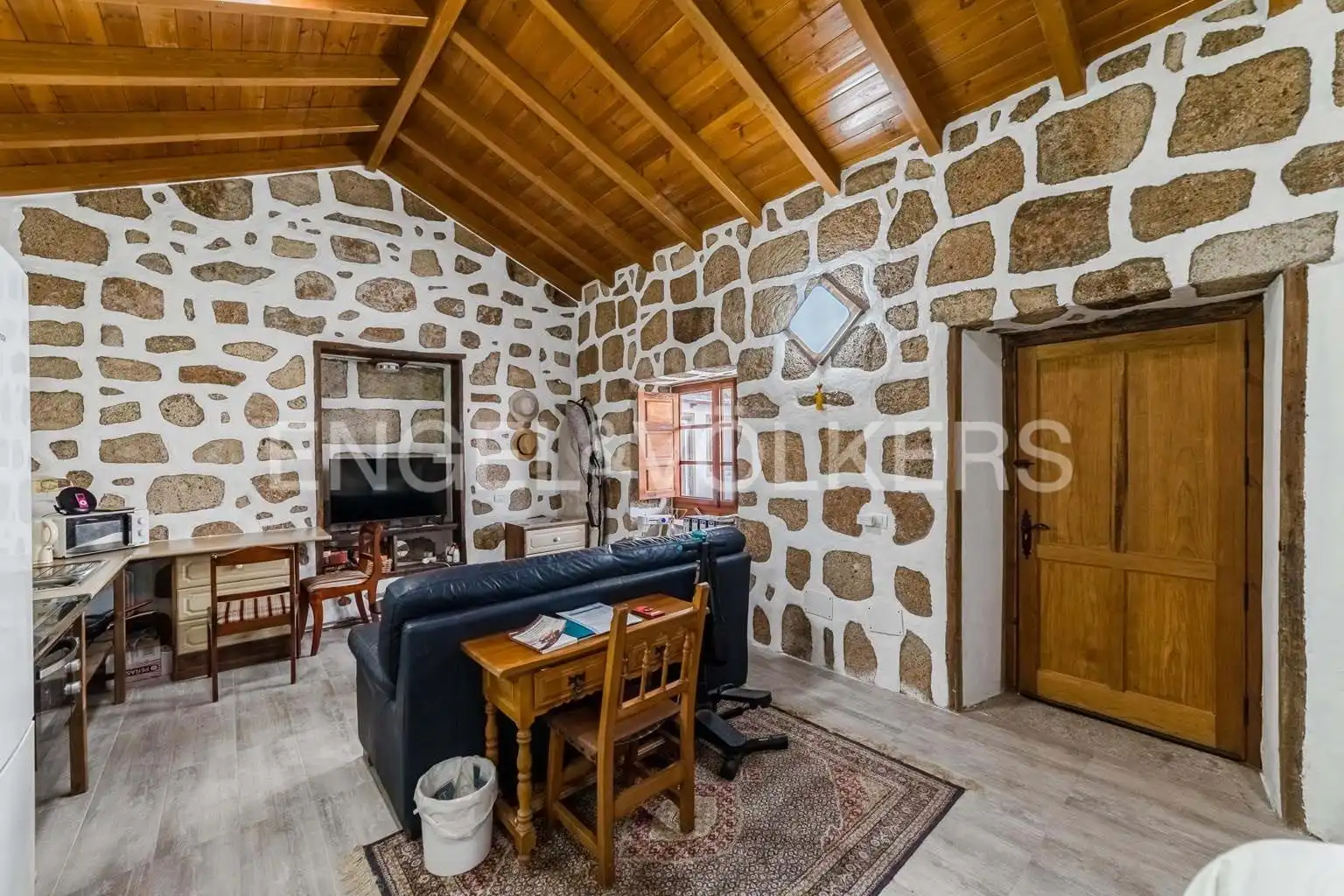 Living room of Houses for sale in Granadilla de Abona  with Terrace, Swimming Pool and Furnished