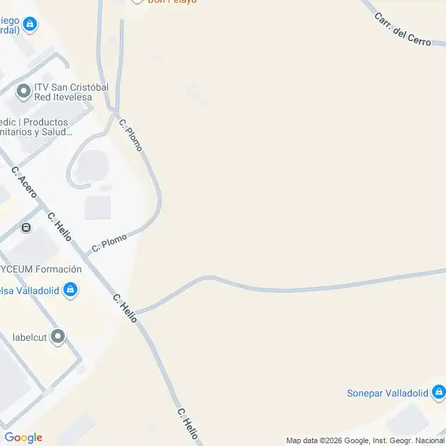 Terreno en venta en Valladolid