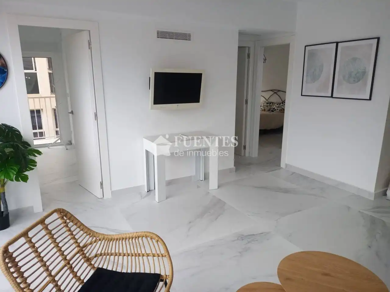 Living room of Flat for rent in Alicante / Alacant  with Terrace and Furnished