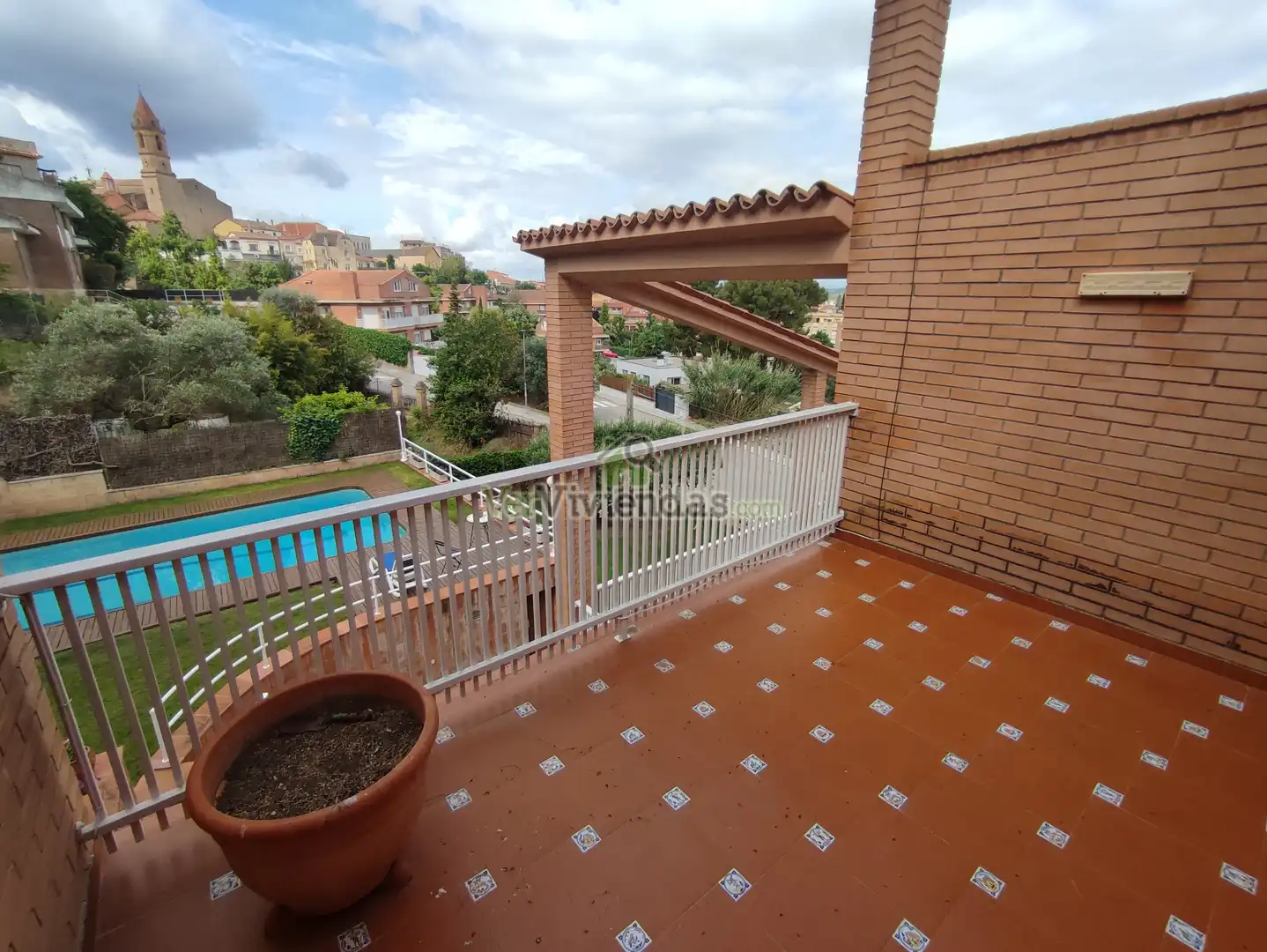 Terraza de Casa o chalet en venta en Gelida con Aire acondicionado, Calefacción y Jardín privado