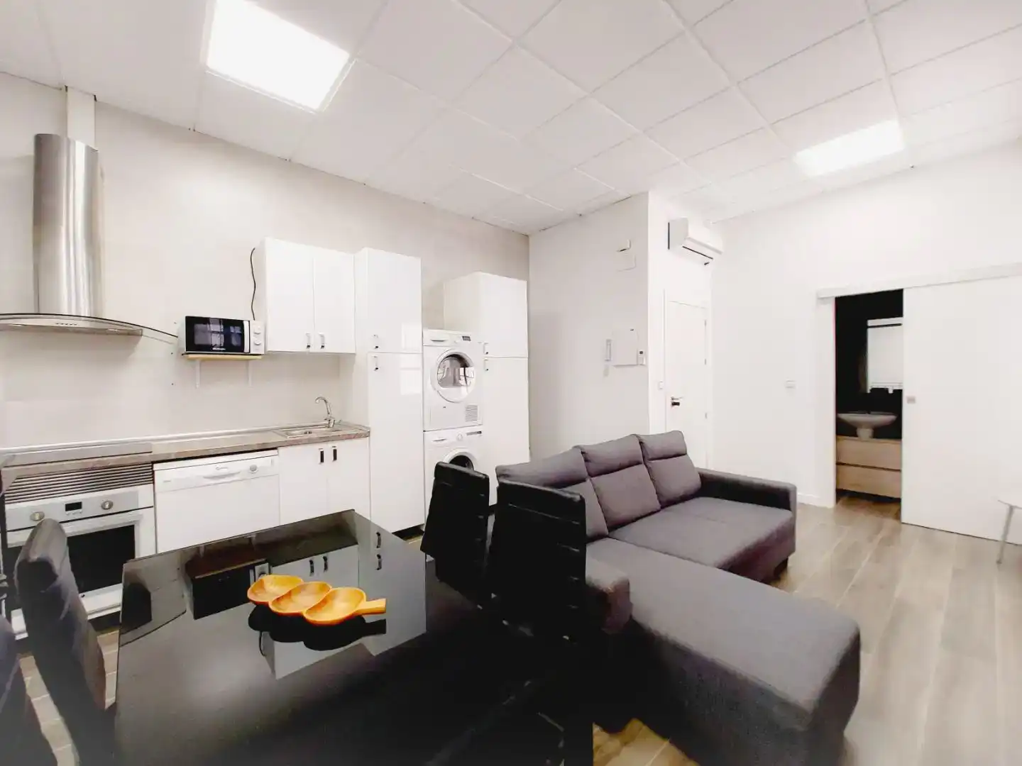 Kitchen of Flat for rent in  Murcia Capital  with Air Conditioner
