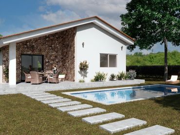Casa con piscina en venta en Moratalla