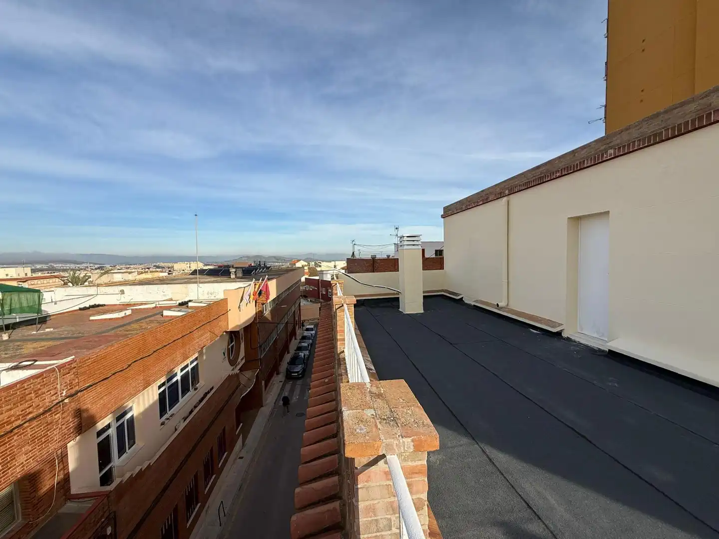 Vista exterior de Planta baja en venta en La Unión con Terraza y Trastero