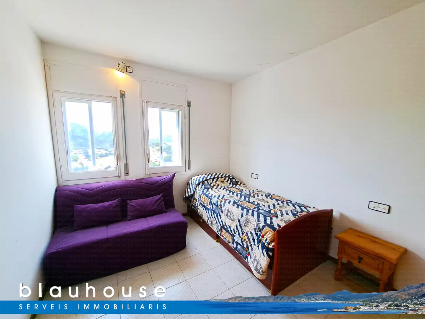 Bedroom of Attic for sale in Llançà  with Air Conditioner and Terrace