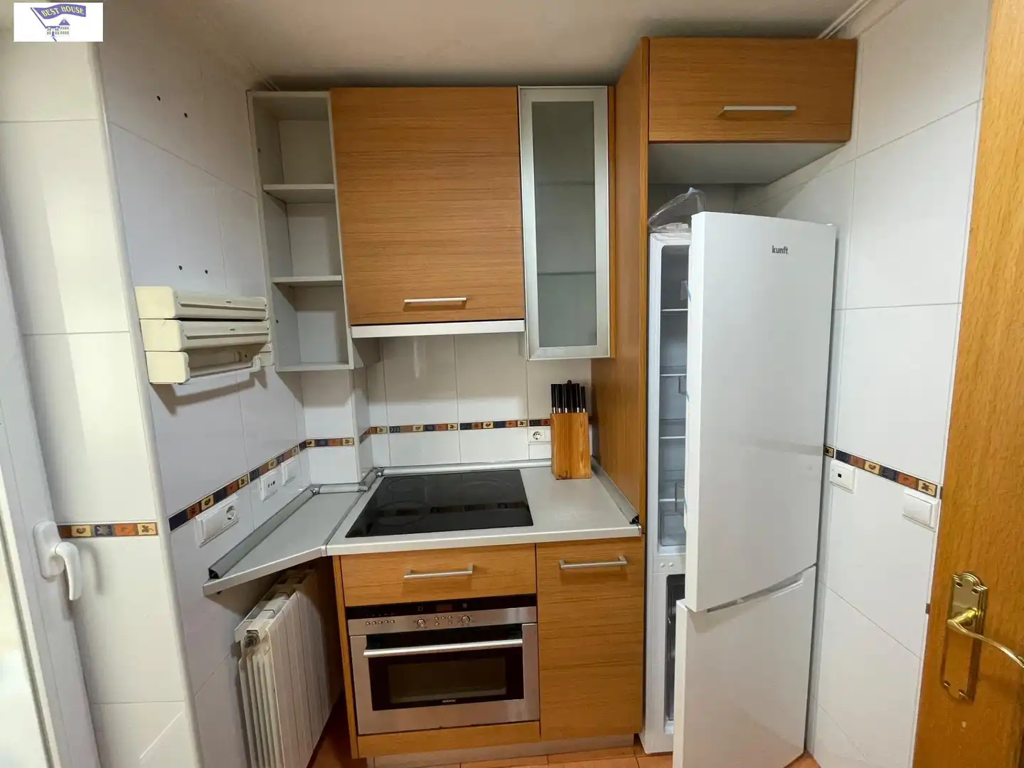 Cocina de Apartamento en venta en Albacete con Calefacción, Trastero y Balcón