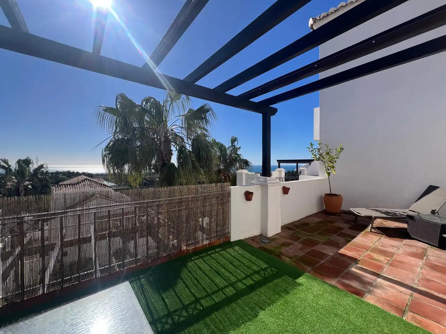 Terraza de Ático en venta en Marbella con Aire acondicionado, Calefacción y Terraza