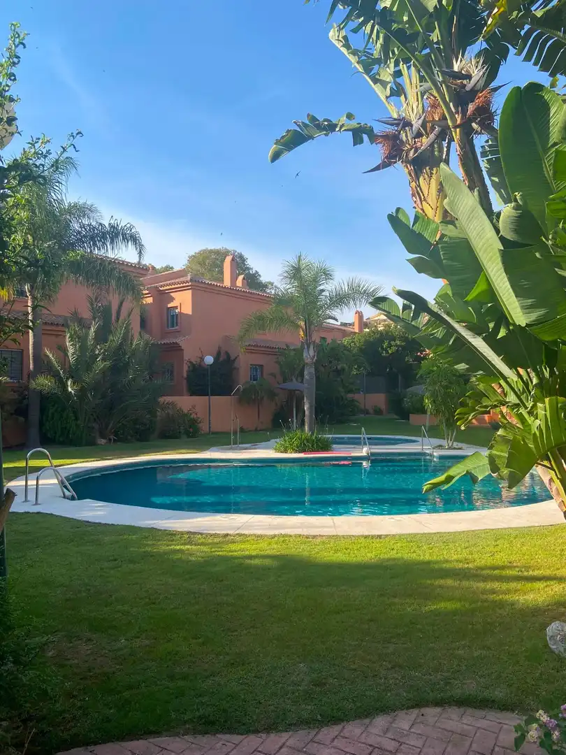 Garden of Detached homes for rent in El Puerto de Santa María  with Air Conditioner, Heating and Private garden