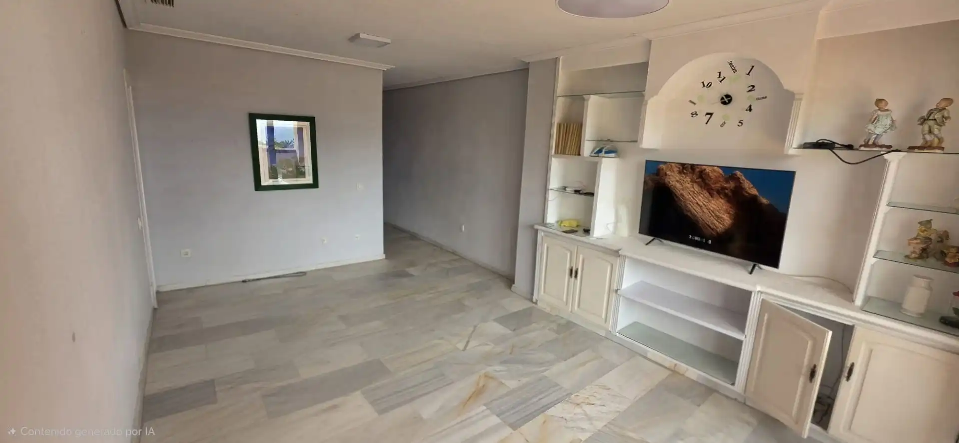 Sala d'estar de Apartament de lloguer en Benalmádena amb Terrassa i Piscina comunitària