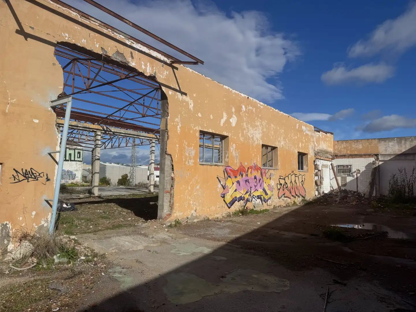 Exterior view of Industrial land for sale in Málaga