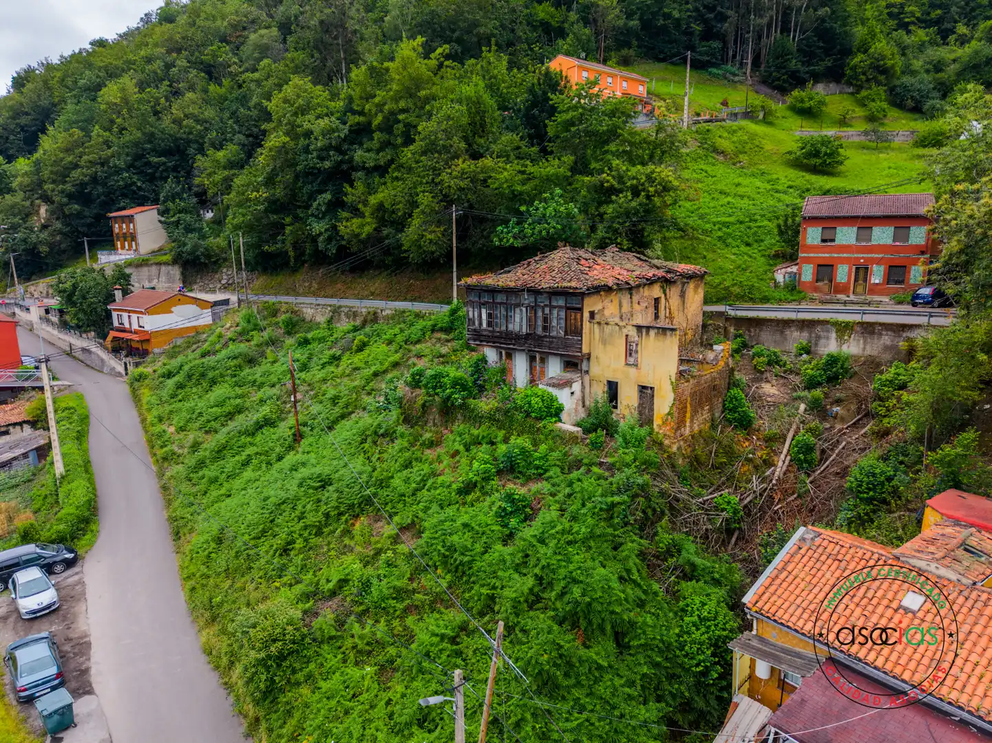 Vista exterior de Casa o xalet en venda en Langreo