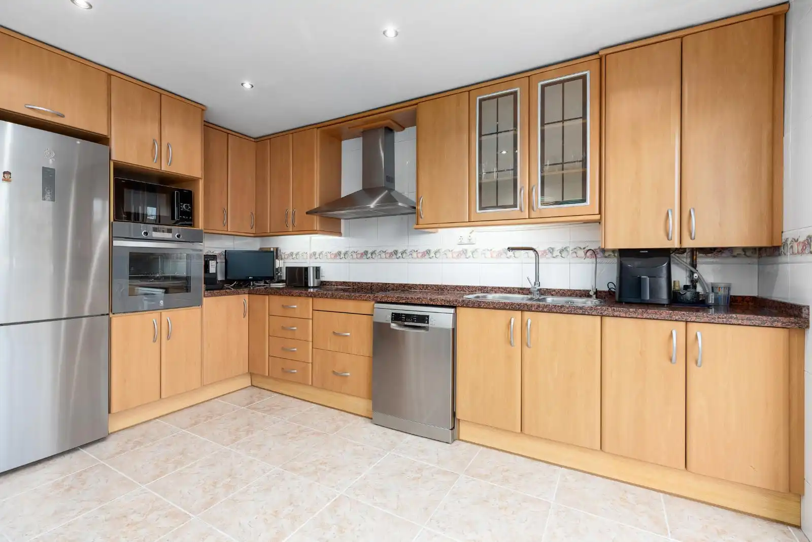 Cocina de Casa adosada en venta en Parets del Vallès con Aire acondicionado, Calefacción y Trastero