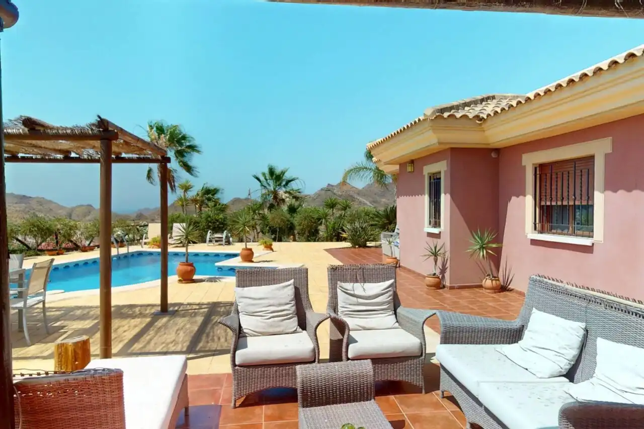 Terrassa de Casa o xalet en venda en Lorca