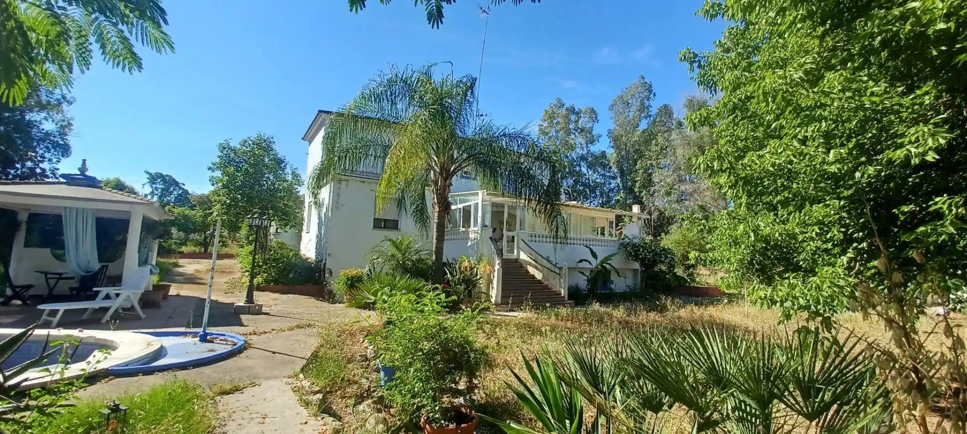 Vista exterior de Casa o chalet en venta en Castilblanco de los Arroyos con Aire acondicionado, Jardín privado y Terraza