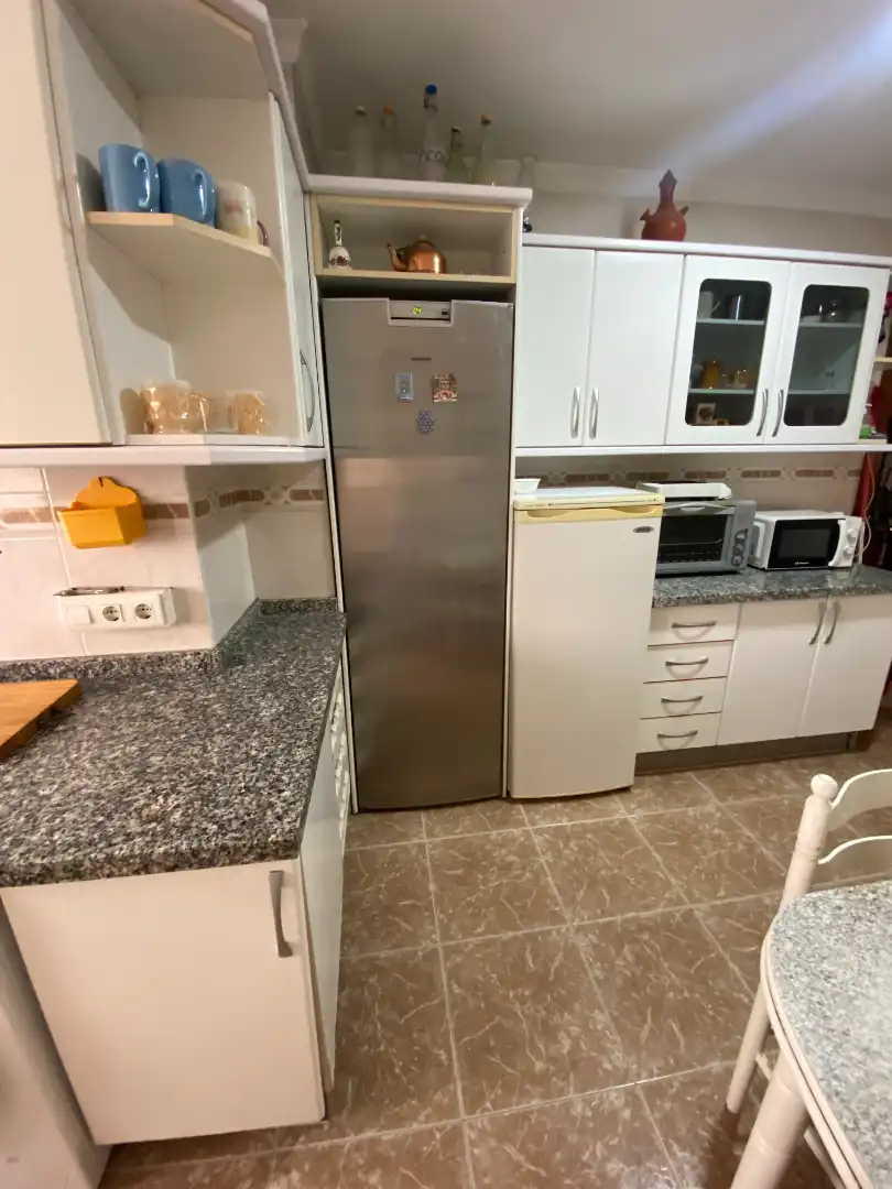 Kitchen of Flat for rent in Málaga  with Air Conditioner, Terrace and Furnished