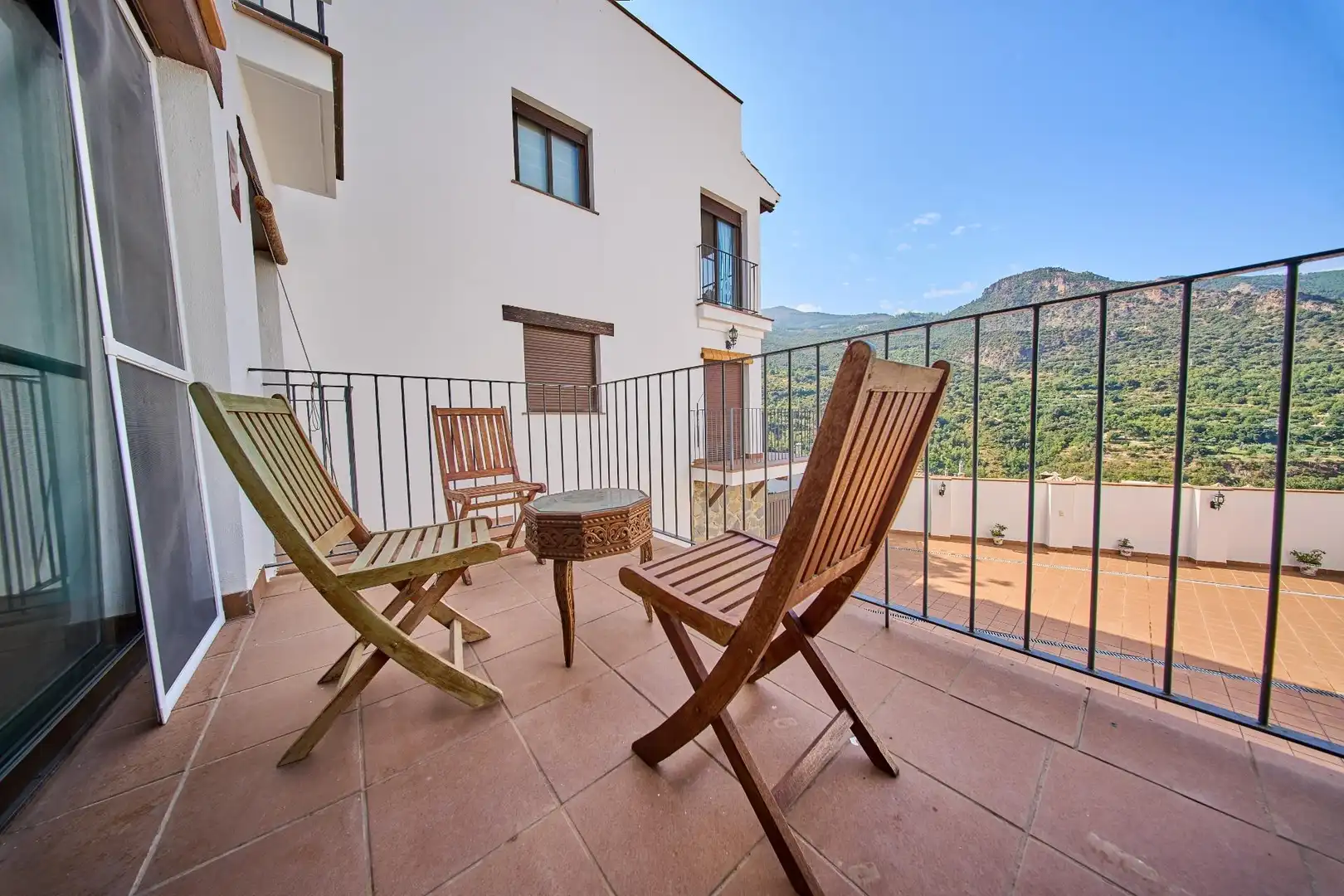 Terrace of Flat for sale in Güéjar Sierra  with Air Conditioner and Community pool
