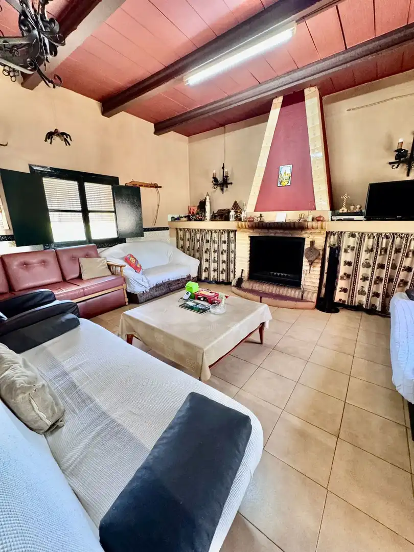 Sala d'estar de Finca rústica en venda en Membrilla