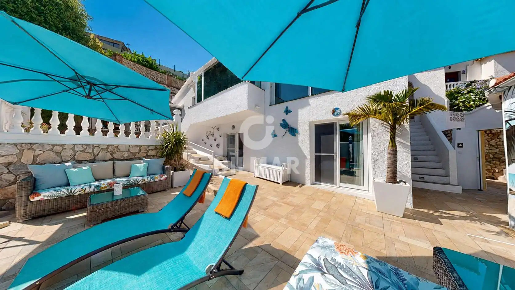 Terrassa de Casa o xalet en venda en Benalmádena amb Calefacció, Jardí privat i Piscina