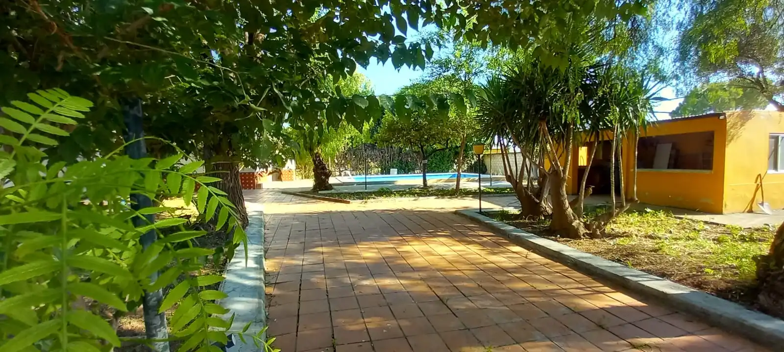 Piscina de Finca rústica en venta en Alcalá de Guadaira con Aire acondicionado, Calefacción y Jardín privado